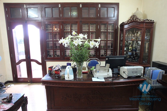 Furnished house available for rent on Au Co street, Tay Ho, Hanoi